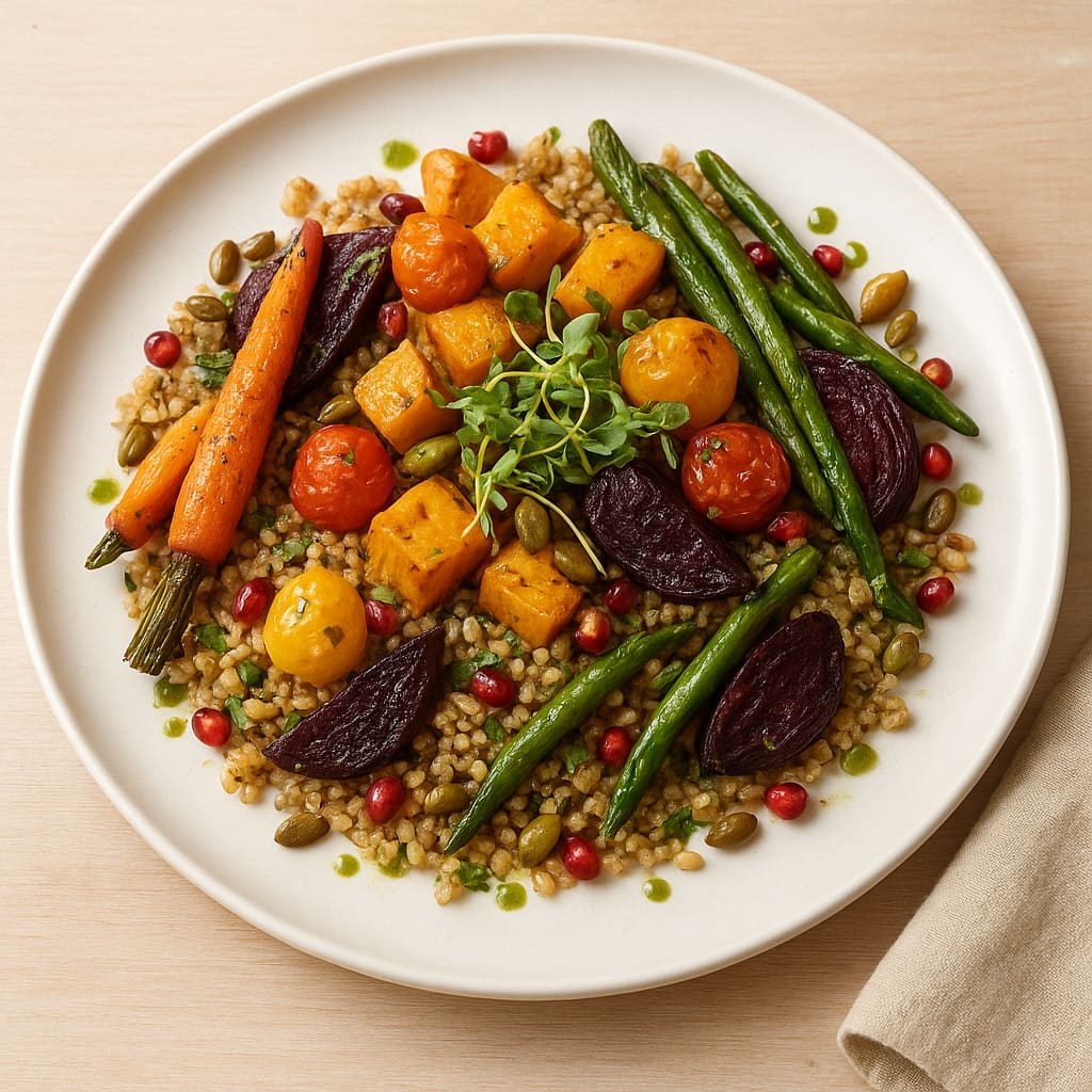 Vegetarisches Gericht